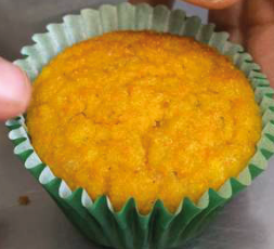 Bolo de laranja com cenoura